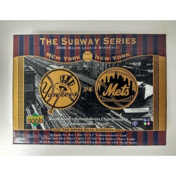 2000 Subway Series Upper Deck Ed Baseball Card - Picture 2 of 4